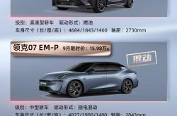 领克Z20曜红版上市 售价为15.09万