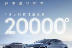 全新极氪001车型大定突破20000台