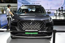 2021上海车展：瑞虎8PLUS PHEV车型实拍